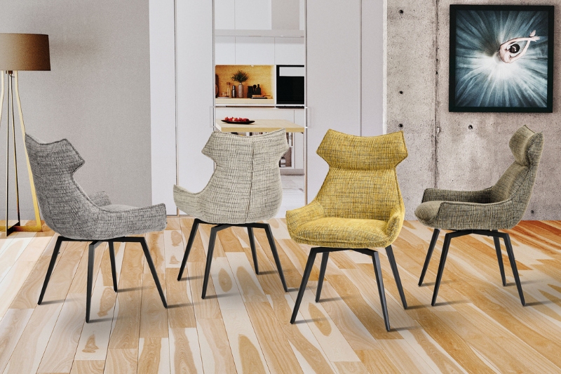 Chaise YISIS fixe ou pivotante Maison d'ici