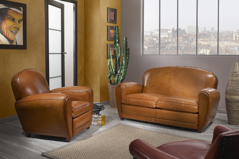 Fauteuil canapé CLUB Sourice