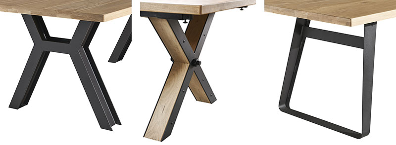 Personnalisation pieds table de séjour
